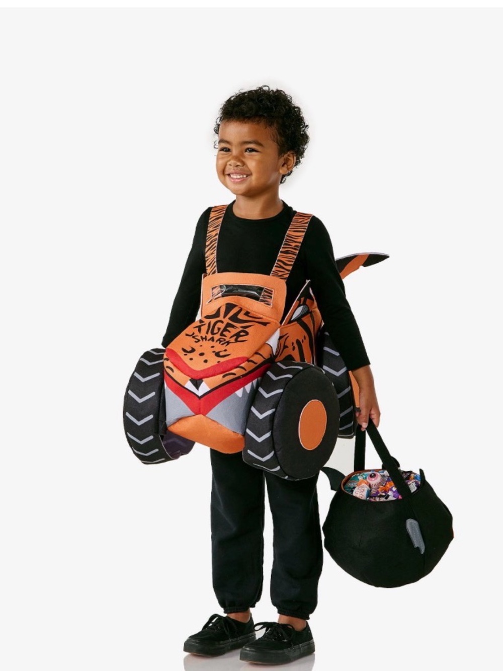 Pottery Barn Hot Wheels™ Monster Trucks Tiger Shark Ride-On Halloween Costume